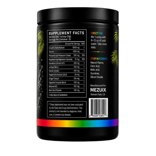 MEZUIX Debloat + Creatine Performance Powder
